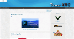 Desktop Screenshot of kdg.lt