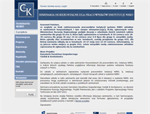 Tablet Screenshot of nsro.kdg.waw.pl