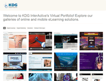 Tablet Screenshot of kdg.com